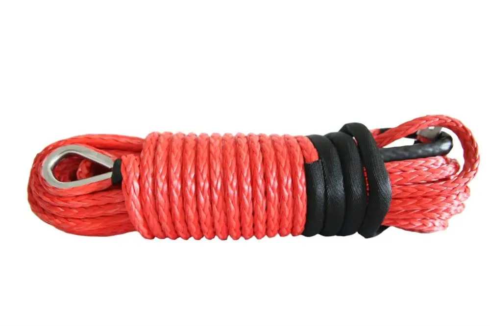 

7/16 inch*100ft Synthetic winch rope for Jeep Truck Pickup 4WD Car
