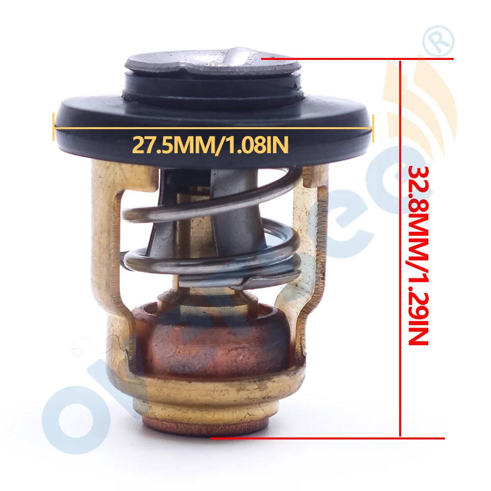 Лодочный мотор термостат 6E5-12411 688-12411 6H3-12411 6E5-12411-10 для Yamaha для SUZUKI подвесной лодочный мотор 15 25HP 30HP 40HP 220HP