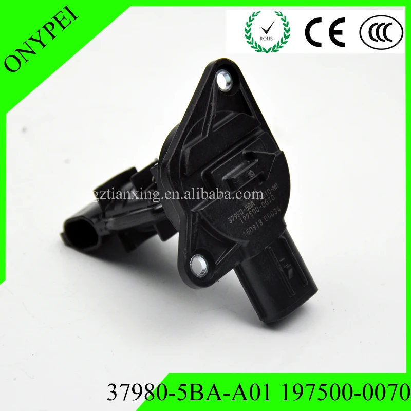 OEM 37980 5BA A01 197500 0070 Датчик массового расхода воздуха для Honda Civic CR V 379805BAA01