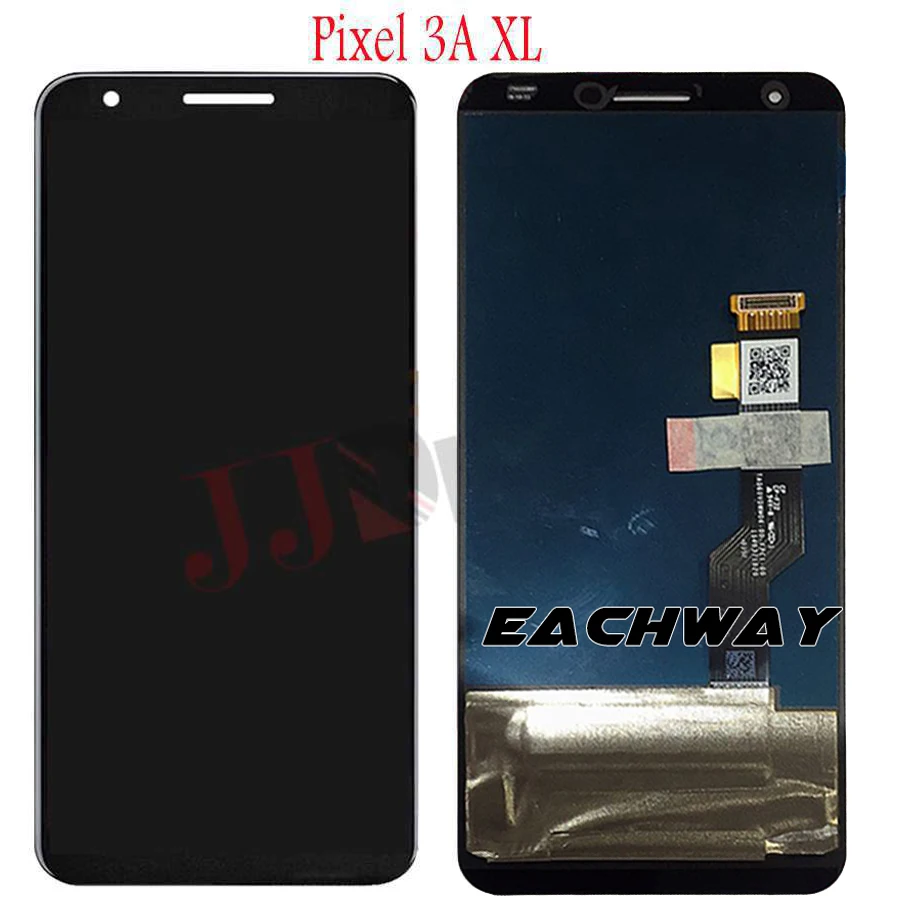 OLED ЖК-дисплей Google Pixel 3A XL ЖК-дисплей сенсорный экран дигитайзер сборка Замена Pixel3A 5," Google Pixel 3A дисплей