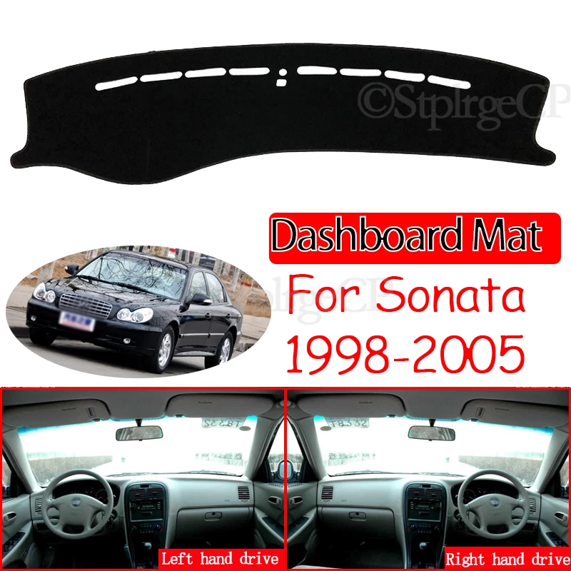 Нескользящий коврик для Hyundai Sonata EF 1998 1999 2000 2001 2002 2003 2004 2005|Наклейки на автомобиль| |
