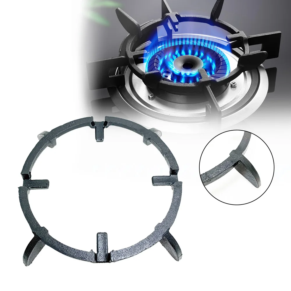 Опорная рама для кастрюль и посуды прочная долговечная из чугуна опорная