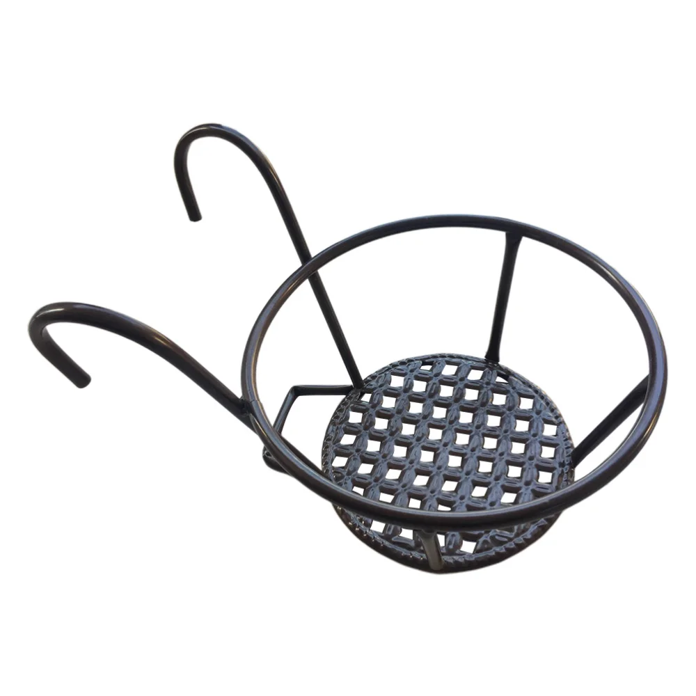 2 шт. подвесная корзина для бонсай держатель цветочного горшка железная