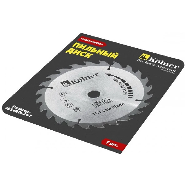 Диск Kolner KSD 185*20*24 | Инструменты