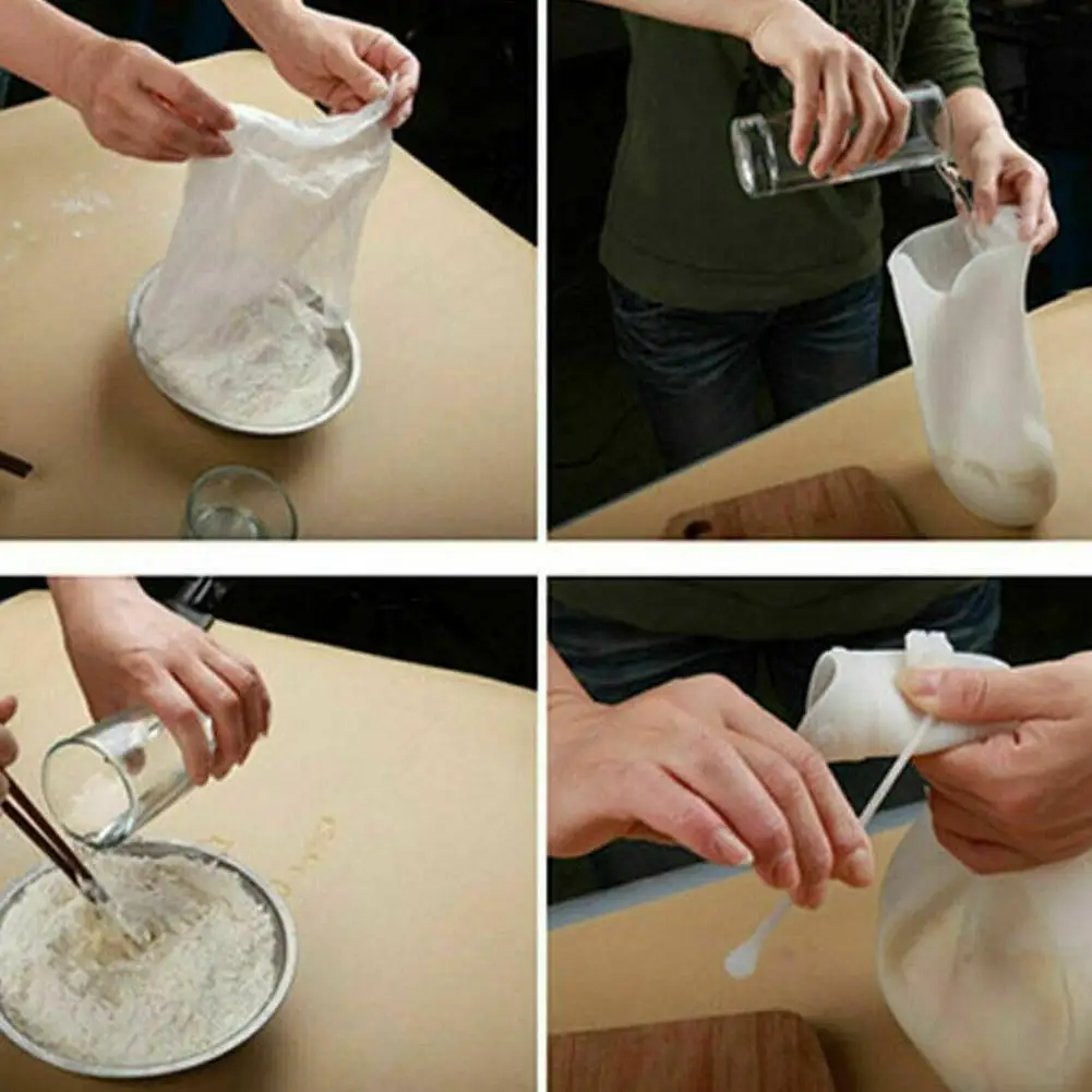 

Silicone Kneading Dough Bag Flour Mixer Bag Versatile Bread Dough Kitchen Tools Pizza Kitchen Utensils For Noodle Mixer Pas U0F2