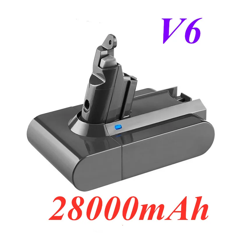 Литий ионный аккумулятор Dyson dc62 28000 мАч 21 6 в для пылесосов V6 DC58 DC59 DC61 DC62 DC74 SV07 SV03
