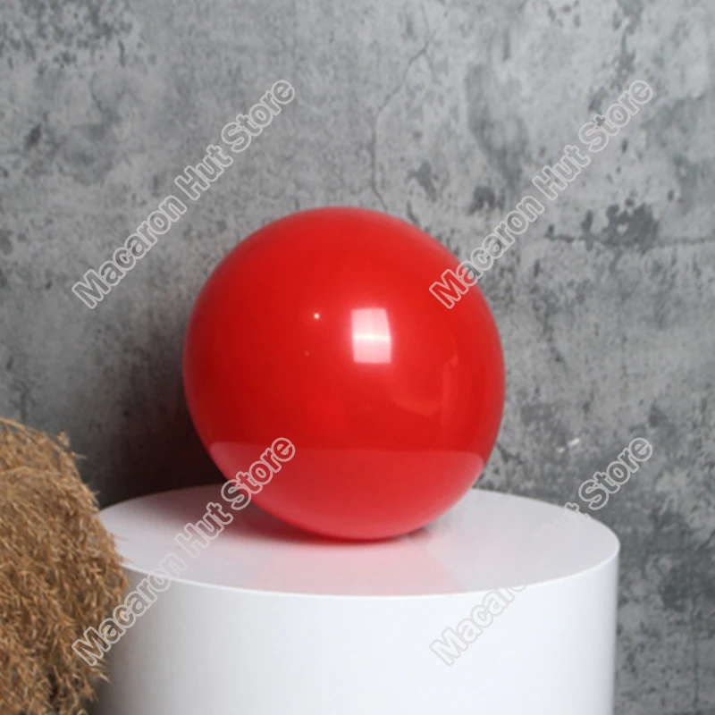 Fondo de 125 piezas para fiesta de cumplea&ntilde;os, Macaron gris, boda, Baby Shower, bricolaje, mesa de cena de vacaciones, globo blanco, arco de guirnalda-4
