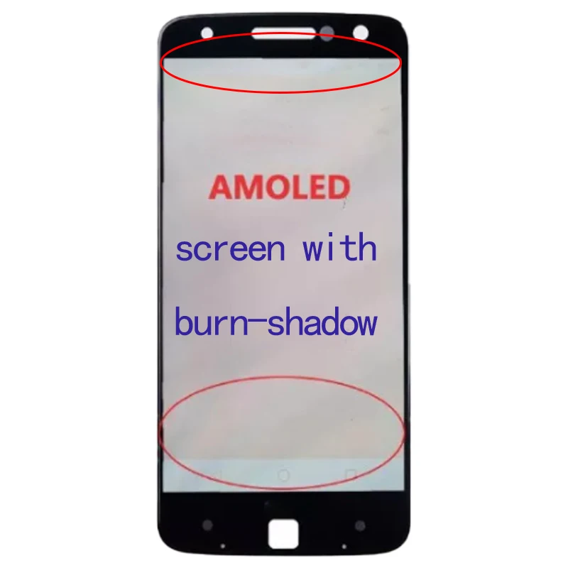 

original For Motorola MOTO Z Droid Display XT1650 XT1650-05 LCD Display Touch Screen Digitizer For Moto Z XT1650-03 Burn-Shadow