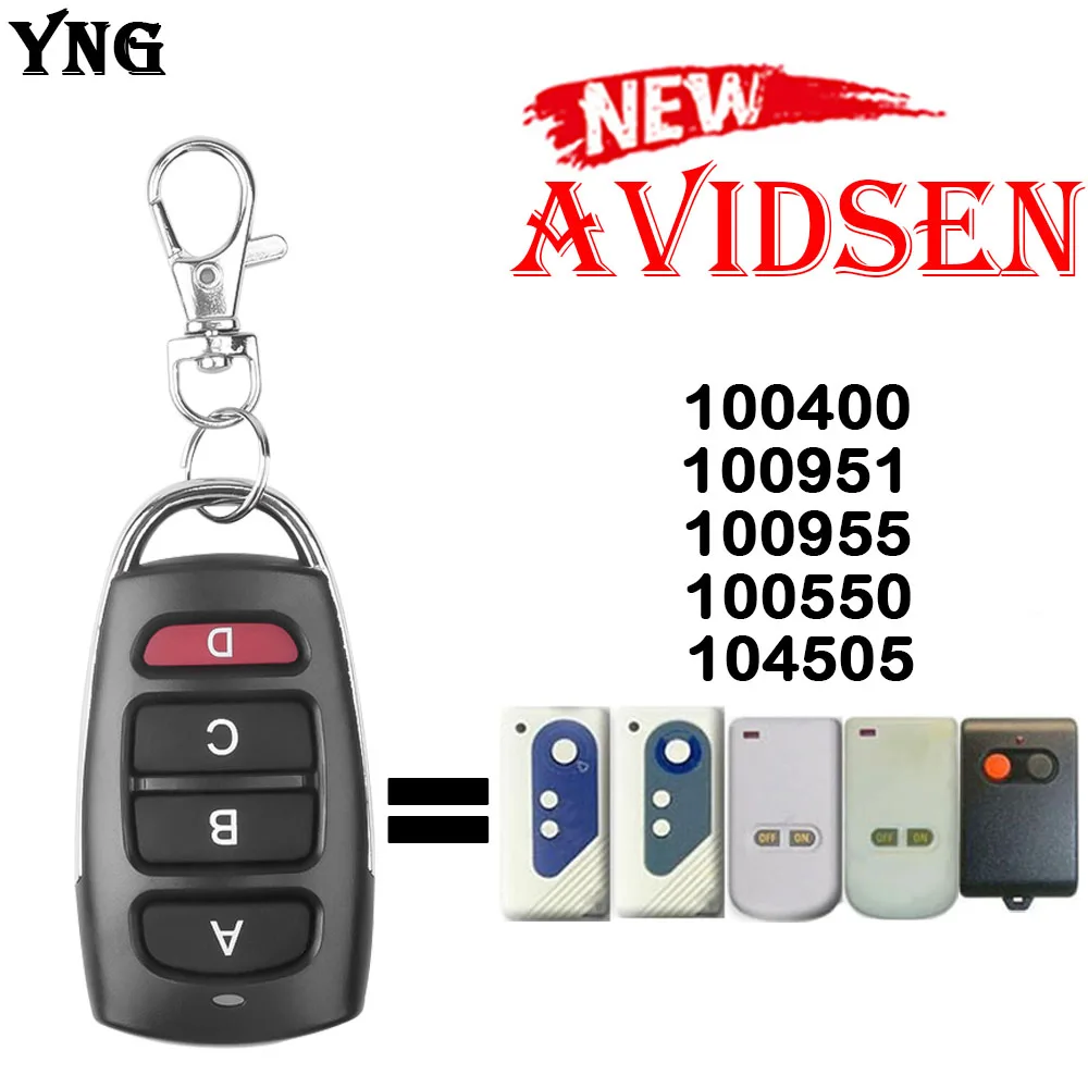 

YNG AVIDSEN Remote Control Duplicator For AVIDSEN 100400 100951 100955 100550 104505 433.92mhz Fixed Code