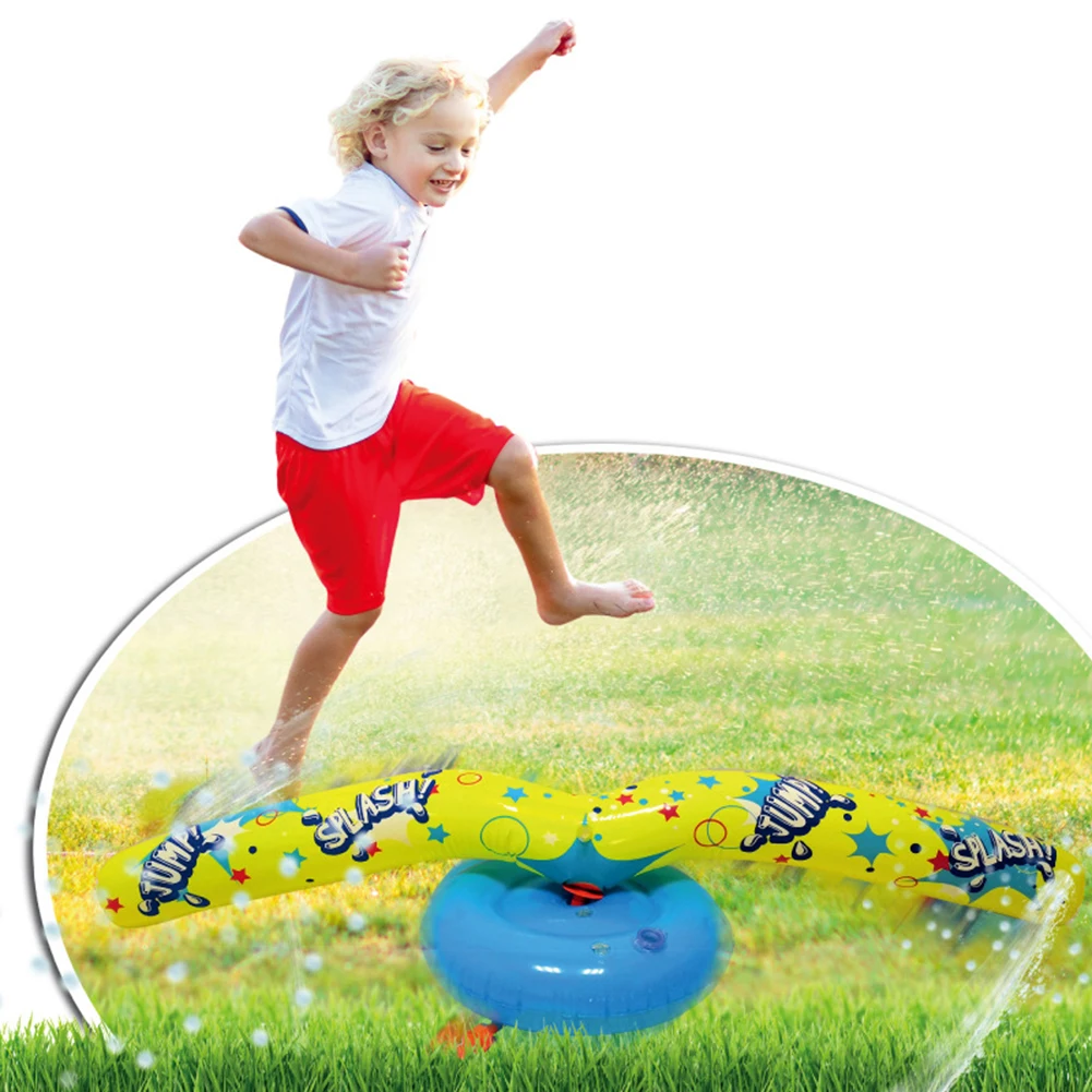 

Summer Water Sprinkler Mat PVC Inflatable Lawn Water Games Spray Kids Toys Children Water Mat Lawn Games Pad Playing ToysOutdoor