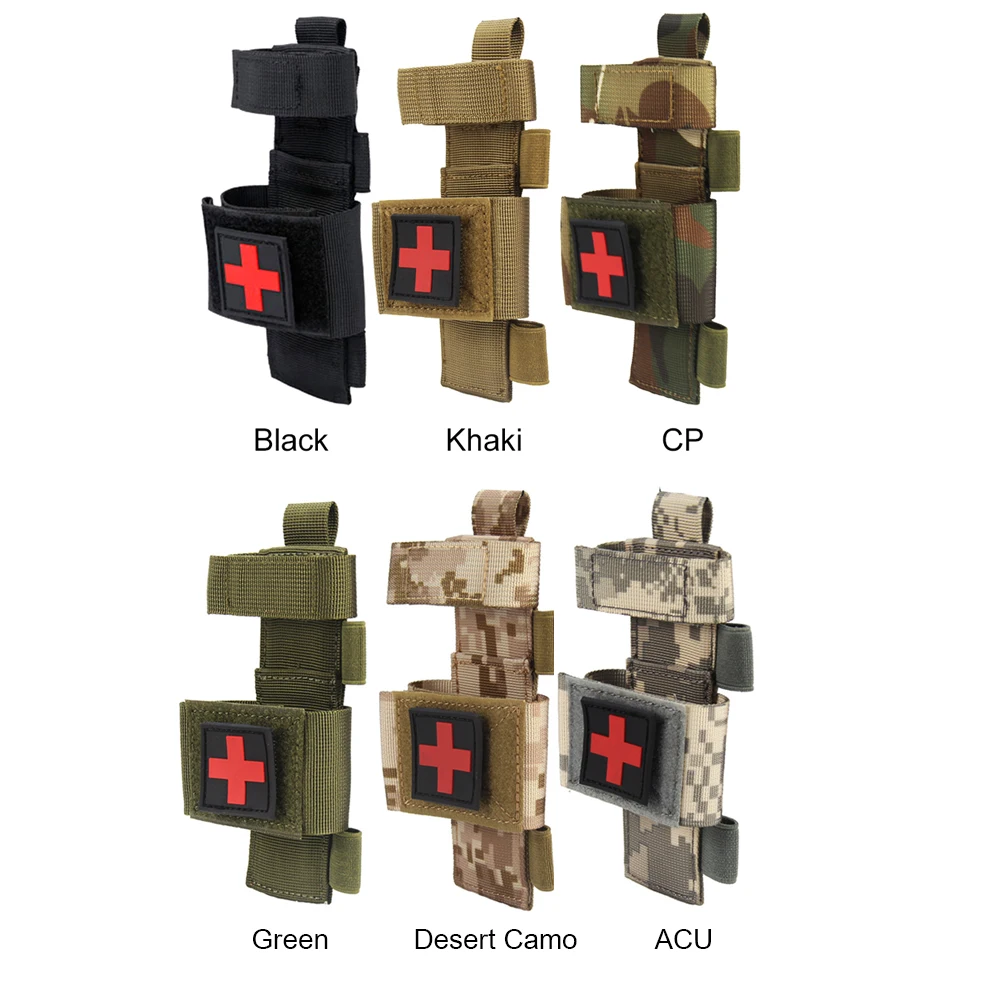 1-3pcs Tactical Bag First Aid Kit Molle Pouch Belt Fast Tourniquet Shear CAT Multifunction Military Survival Gear Tool Accessory |