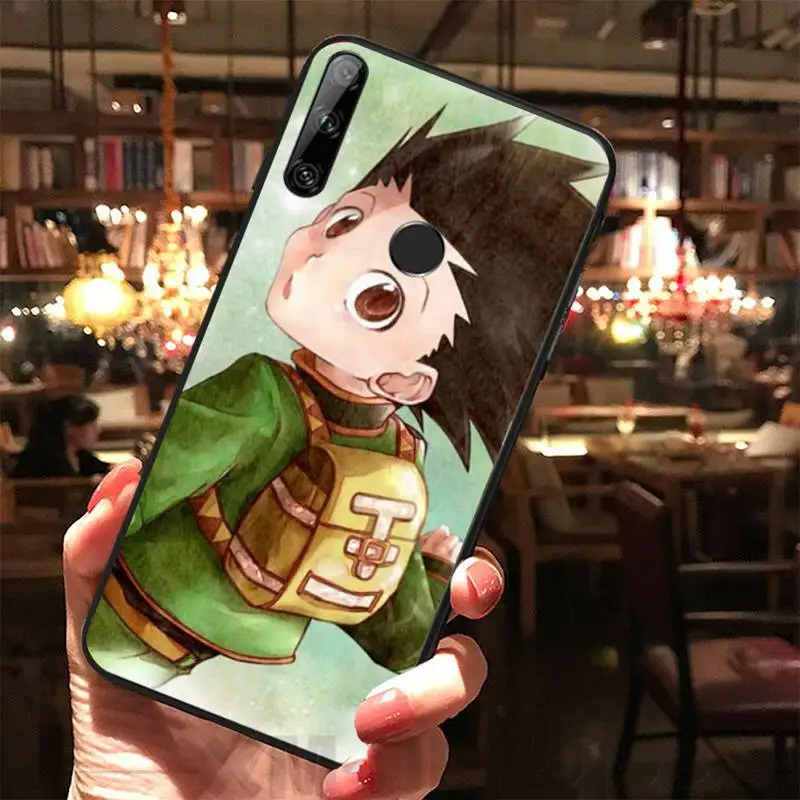 

LouisY Hisoka Anime Hunter X hunter TPU black Phone Case Cover Hull For Huawei Y5 Y6 Y7 Y9 Prime Pro II 2019 2018