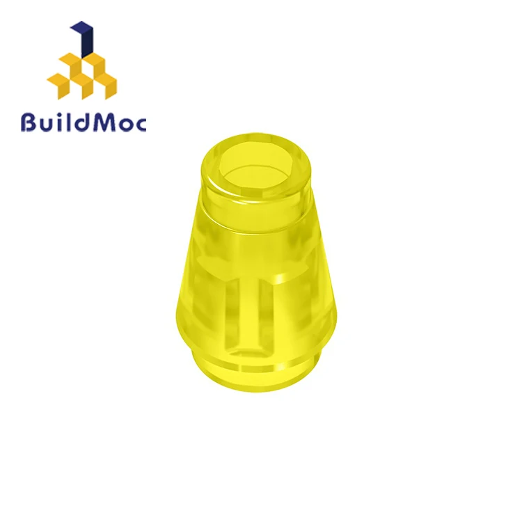 M0697-15 BuildMOC 59900 конус 1x1 топовое покрытие паза кирпич техника переключение поймать стойка дисплея картона для строительных блоков Запчасти DIY обучающий конструктор креативный подарок игрушки - Цвет: M0697-15