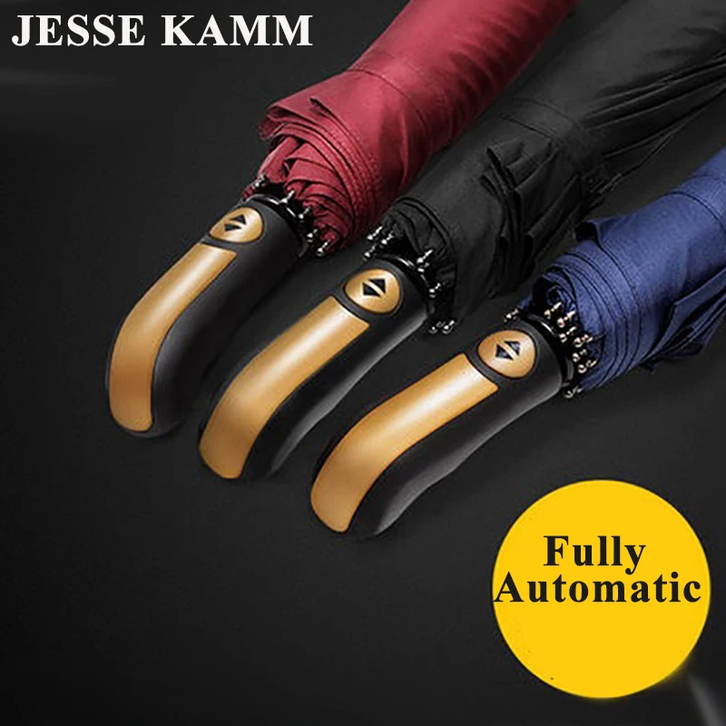 Зонт от дождя мужские водонепроницаемые полностью автоматические нежный Для