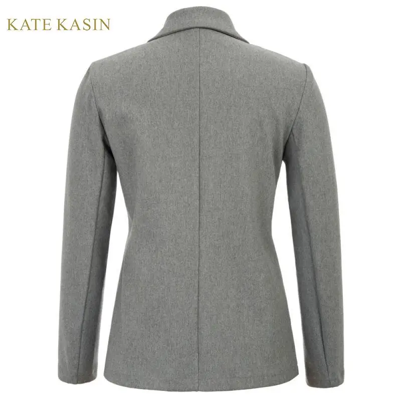 Женский деловой Блейзер Kate Kasin блейзер на одной пуговице офисный стильный пиджак
