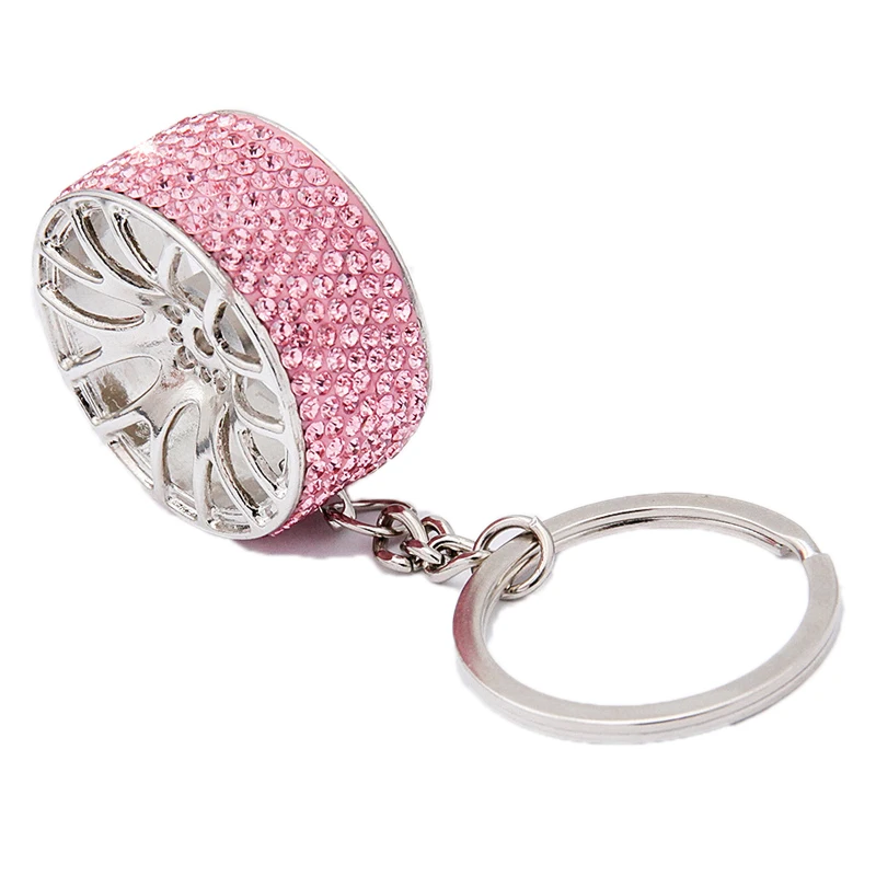 Брелок для ключей автомобильный держатель колес с алмазными шипами подходит BMW