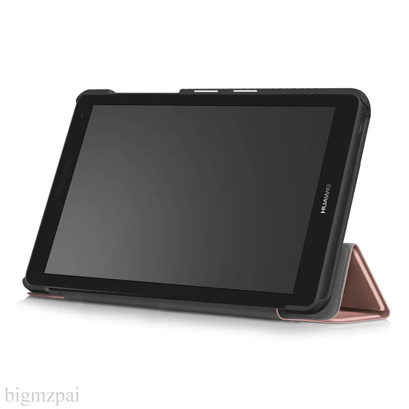Однотонный чехол Bigmzpai для Huawei MediaPad T3 7 3G 0 дюйма планшетов с функцией складывания