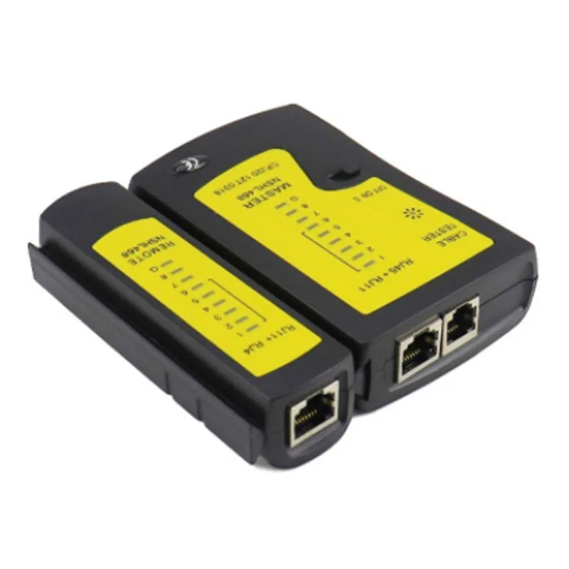 Сетевой Кабельный тестер RJ45 RJ11 RJ12 CAT5 UTP LAN кабель детектор телефонной линии