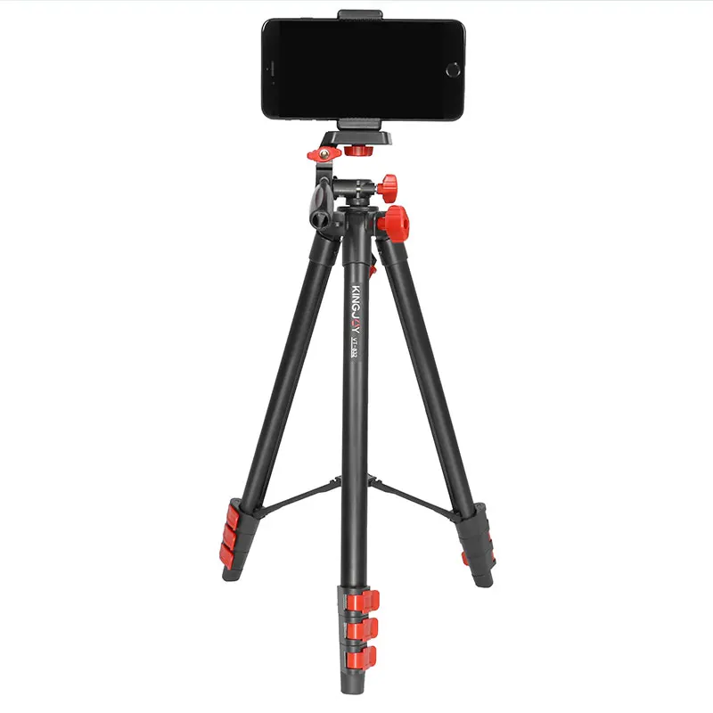 Легкий штатив KINGJOY для камеры портативный Настольный Трипод телефона