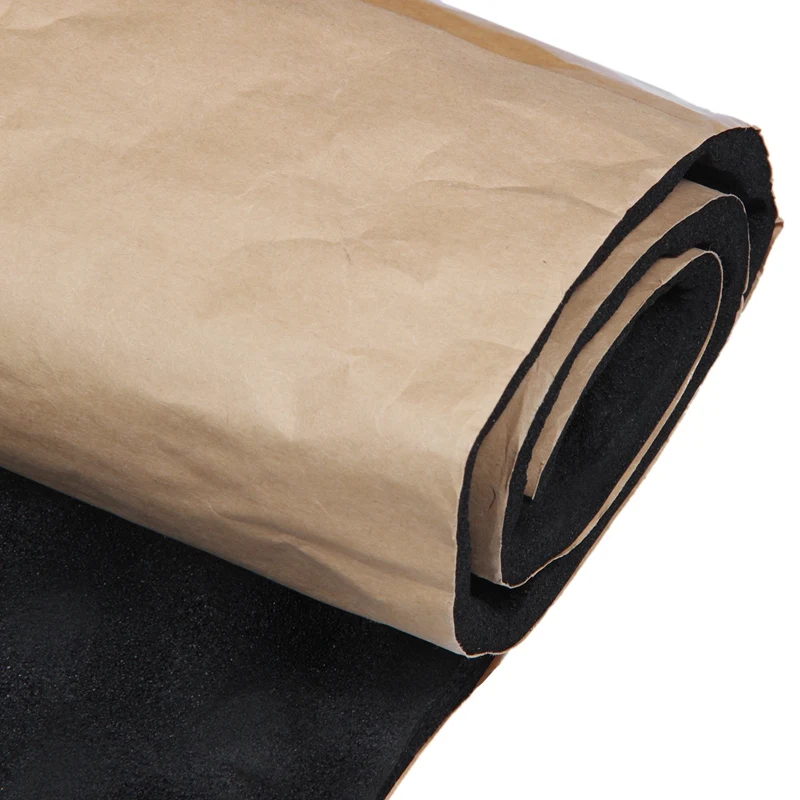 100X50Cm Car Sound Deadener Mat Deadening Noise Insulation Acoustic Dampening Foam Subwoofer Autos Accessories |