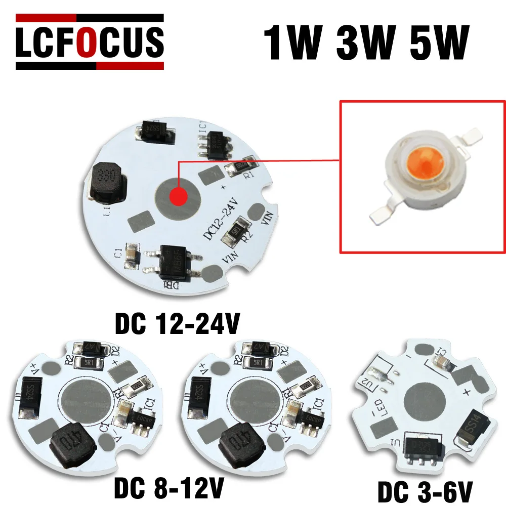 

Lighting Transformer Constant Current Power Supply 1W 3W 5W LED Driver AC DC 3V 5V 12V 24V DIY Car Light Bulb Chip COB