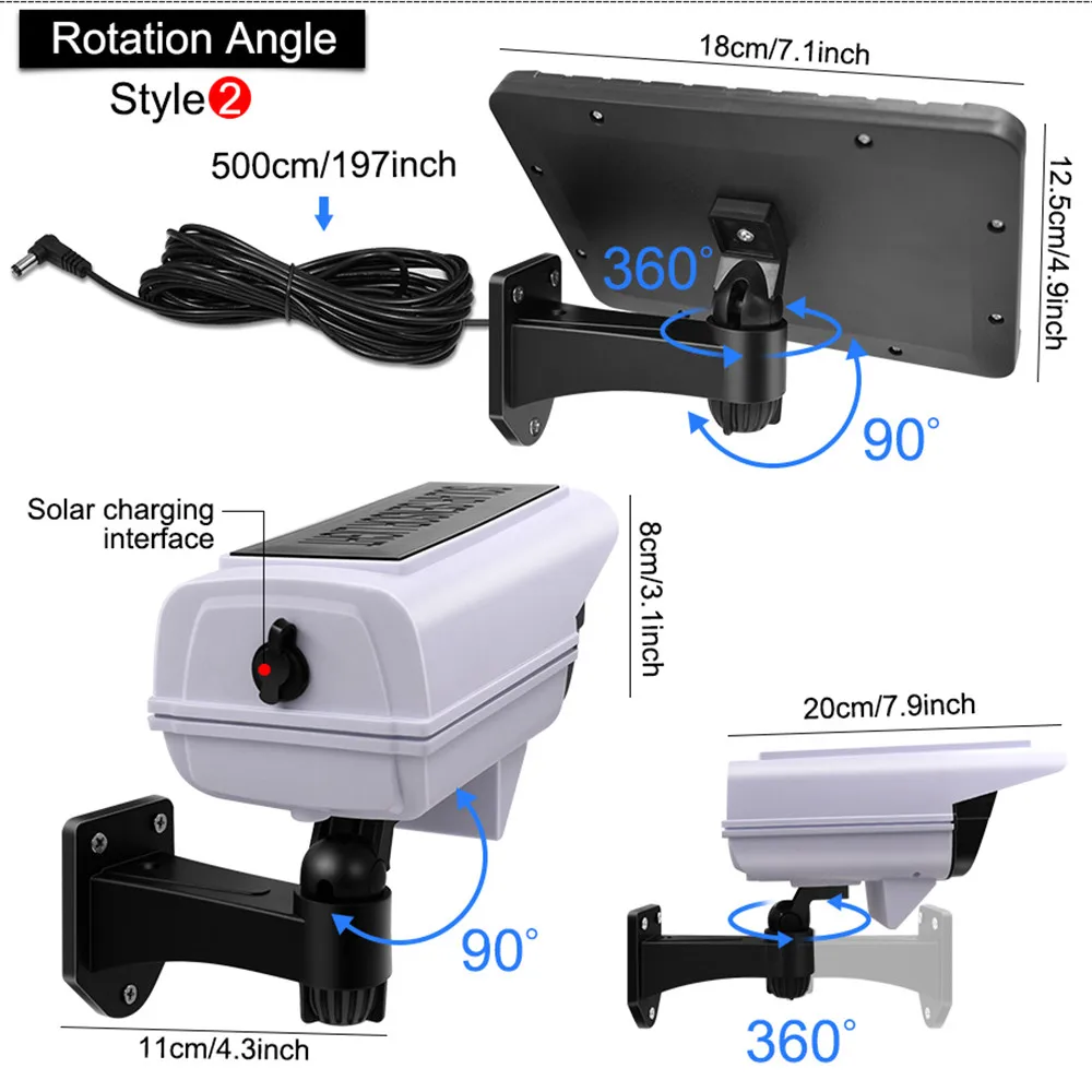 Светодиодный уличный фонасветильник на солнечной батарее с датчиком движения