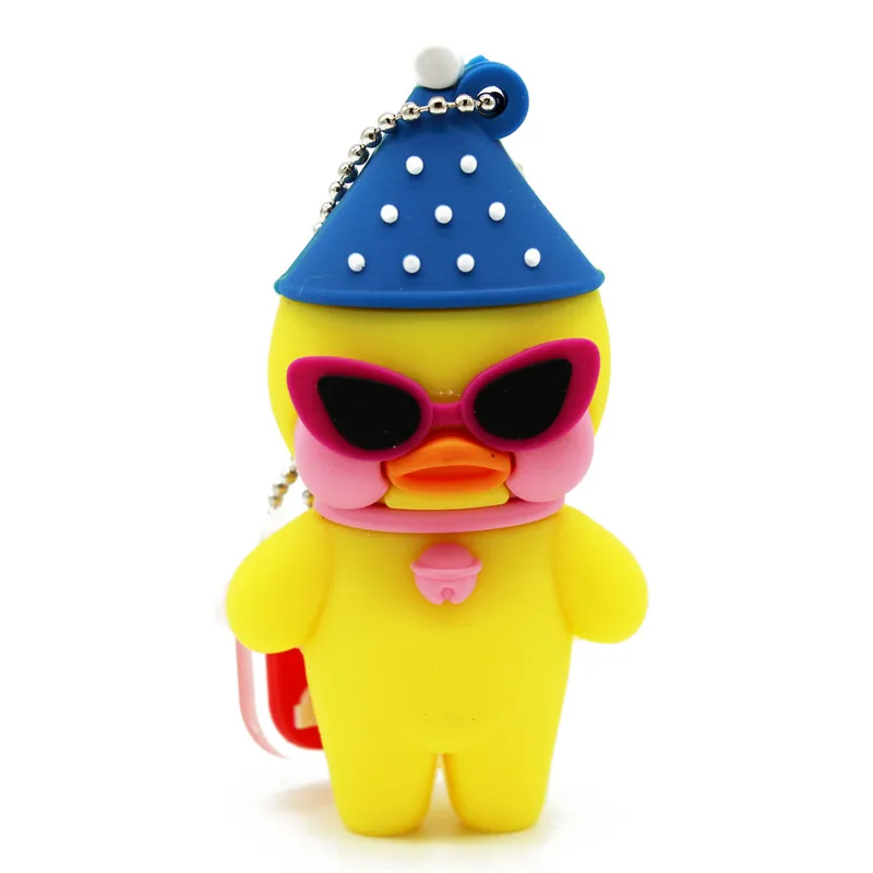 Cute cartoon cafe mimi duck style Флешка 4G 8G 16G 32G Usb 2 0 flash drivd флешка|USB флэш-накопители| |
