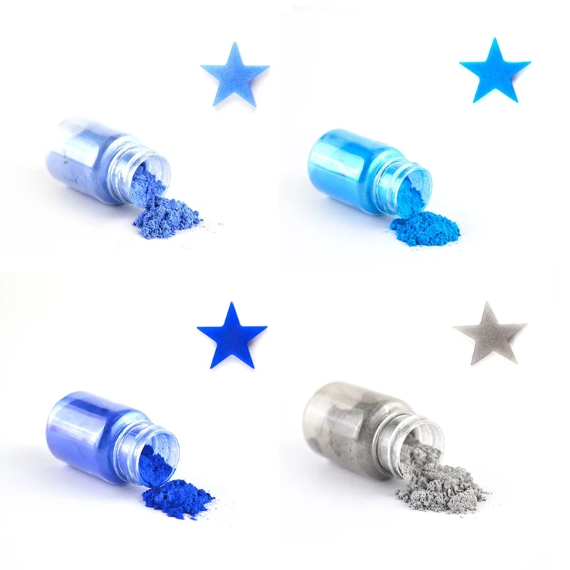 

18 Colors Mica Powder Epoxy Resin Color Pigment Dye Set Cosmetic Grade Mica Powder for Lip Gloss Soap Making Bath Bomb