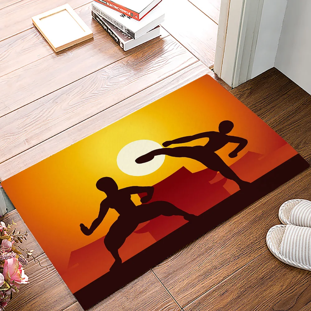 Кунг-фу Боевой истребитель удар кулак солнце Закат Сумерки боевые искусства