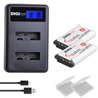 NP-BX1 np bx1 Батарея + двойной ЖК-дисплей Зарядное устройство для Sony DSC-RX100 DSC-WX500 Характеристическая вязкость полимера HX300 WX300 HDR-AS15 X3000R MV1 AS30V HDR-AS акумуляторная батарея