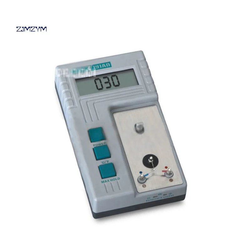 

New 191AD Soldering Iron Temperature Tester Tip Temperature Calibrator Adjustable Calibrated LCD Temperature Tester 9V 1-240min