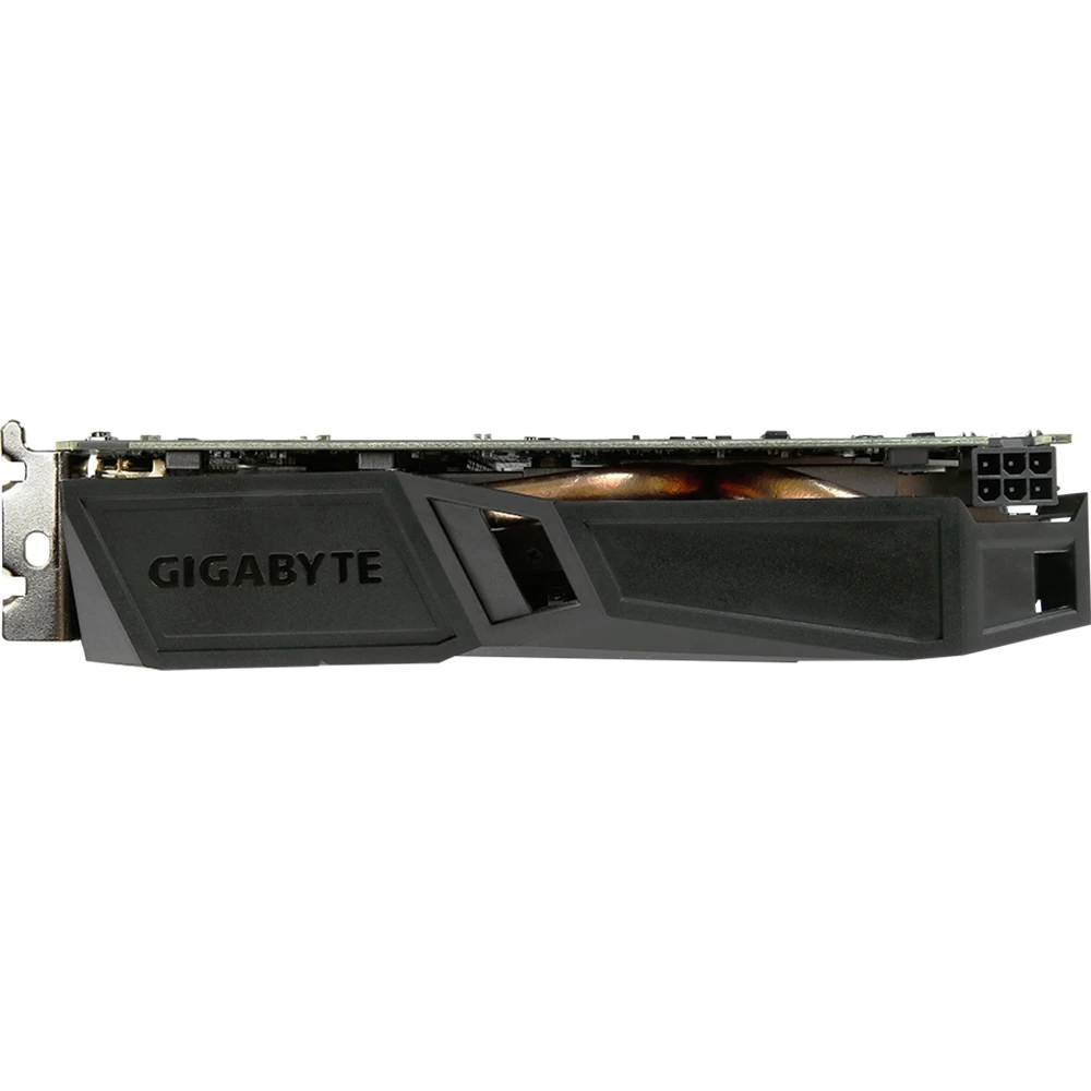 Видеокарта Gigabyte Mini ITX nVidia GeForce GTX 1060 1771MHz 6144MB 8008MHz 192 bit RTL [GV-N1060IXOC-6GD] | Компьютеры и