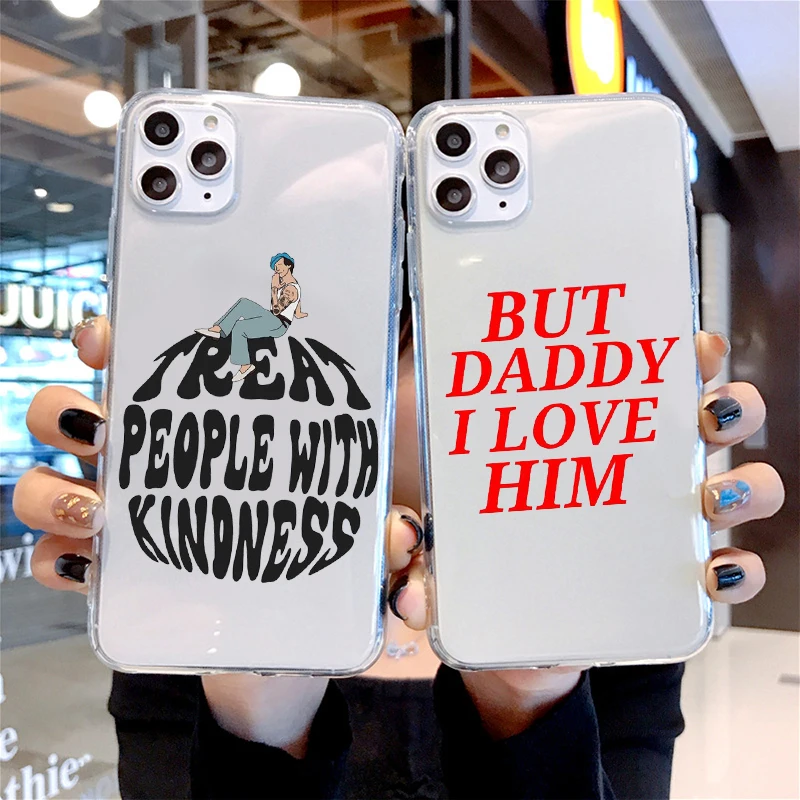 Чехол для телефона Harry Styles Love On Tour 2020 с тонкой линией iPhone12 X XR Xs Max 11 8 7 Plus 6S 5S