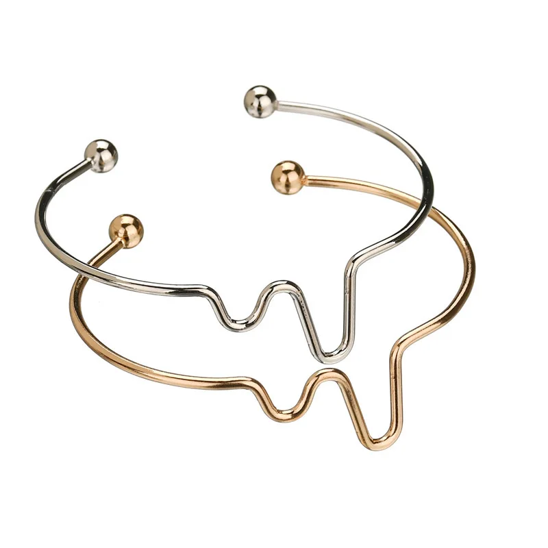 Женские браслеты в форме сердца милые студенческие для влюбленных пар