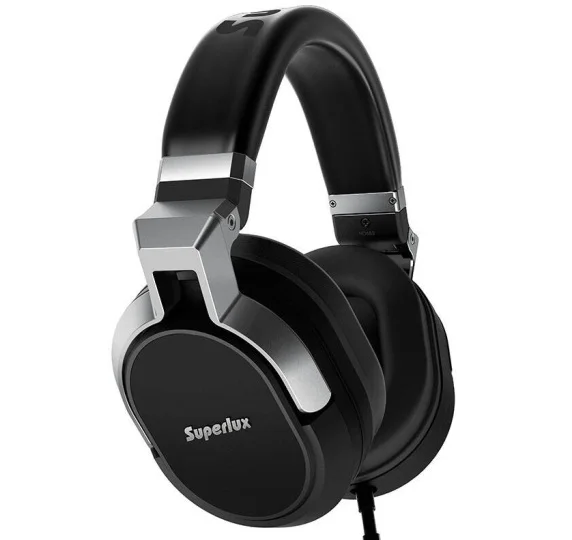 Superlux HD685 Складная гарнитура высокого разрешения стерео музыкальные наушники в линии управления наушников кабель с микрофоном