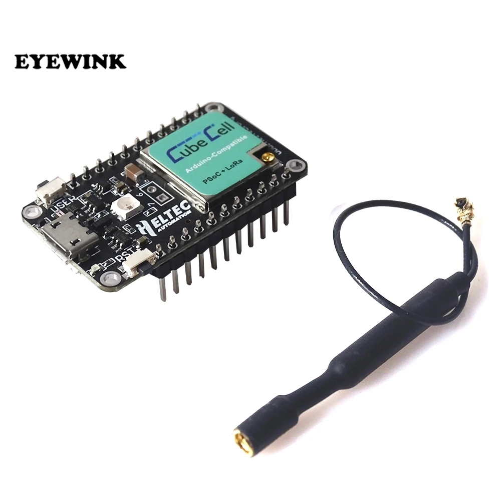 Макетная плата LoRaWAN ASR6501 SX1262 адаптер CubeCell модуль датчика ASR650x Wi Fi 868 МГц 915 433 для