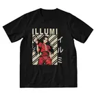 Футболка Illumi Zoldyck мужская с принтом, хлопковая тенниска в стиле Харадзюку, майка с коротким рукавом Hxh Anime Hunter X Hunter