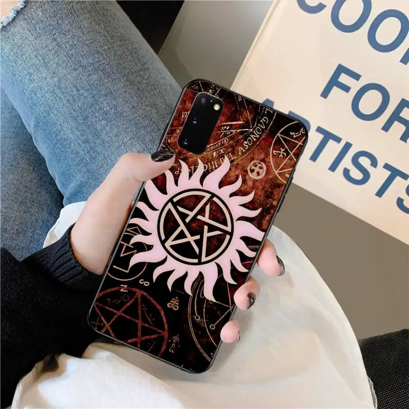 Сверхнатуральный чехол для телефона SPN tv Dean и Sam Samsung S20 plus Ultra S6 S7 edge S8 S9 S10 5G lite 2020 |