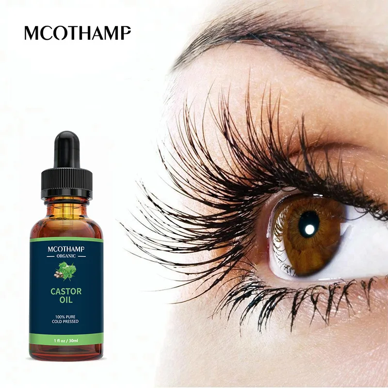 

30ml Castor Oil Eyelash Growth Serum Hair Care Massage Essential Oil Growth Oil