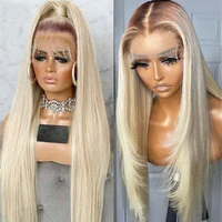 360 hd lace front human hair wigs 613 blonde brazilian virgin 13x6 13x4 glueless frontal straight 5x5 closure wig for women