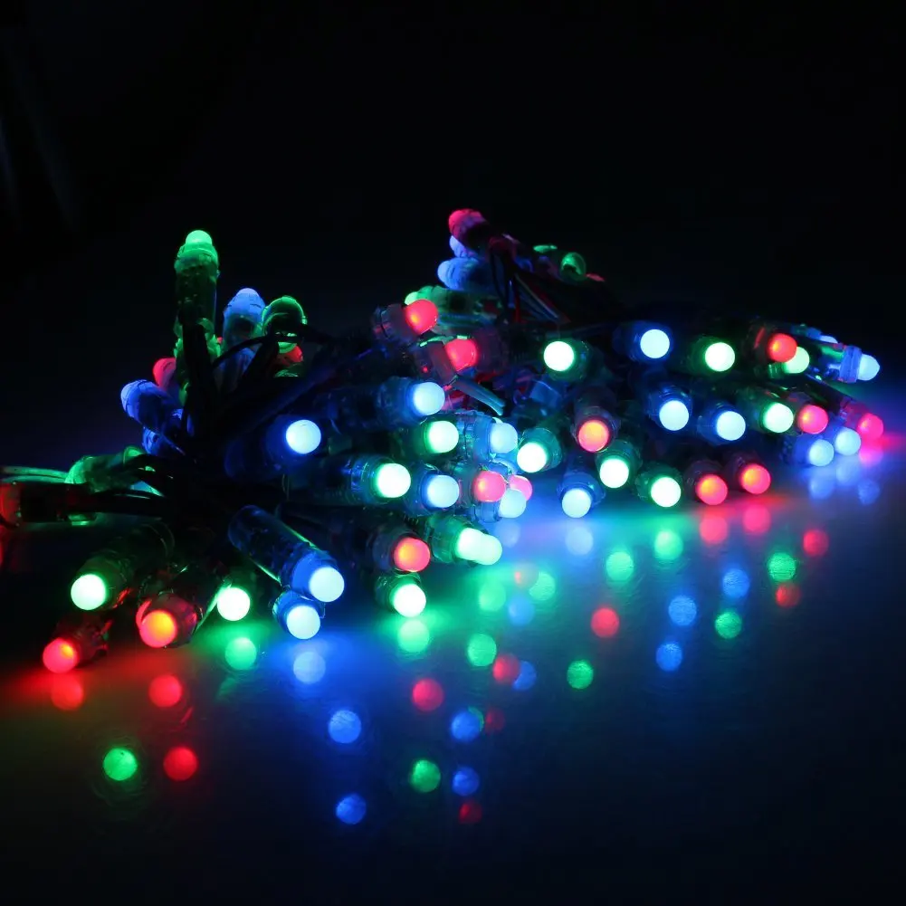 15 Вт WS2811 водонепроницаемый полноцветный RGB светодиодный цифровой пиксельный