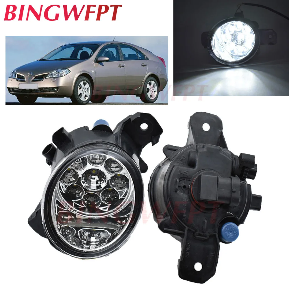 Овальные светодиодный ные Противотуманные фары H11 для головного света WP12 P12 2002 2003