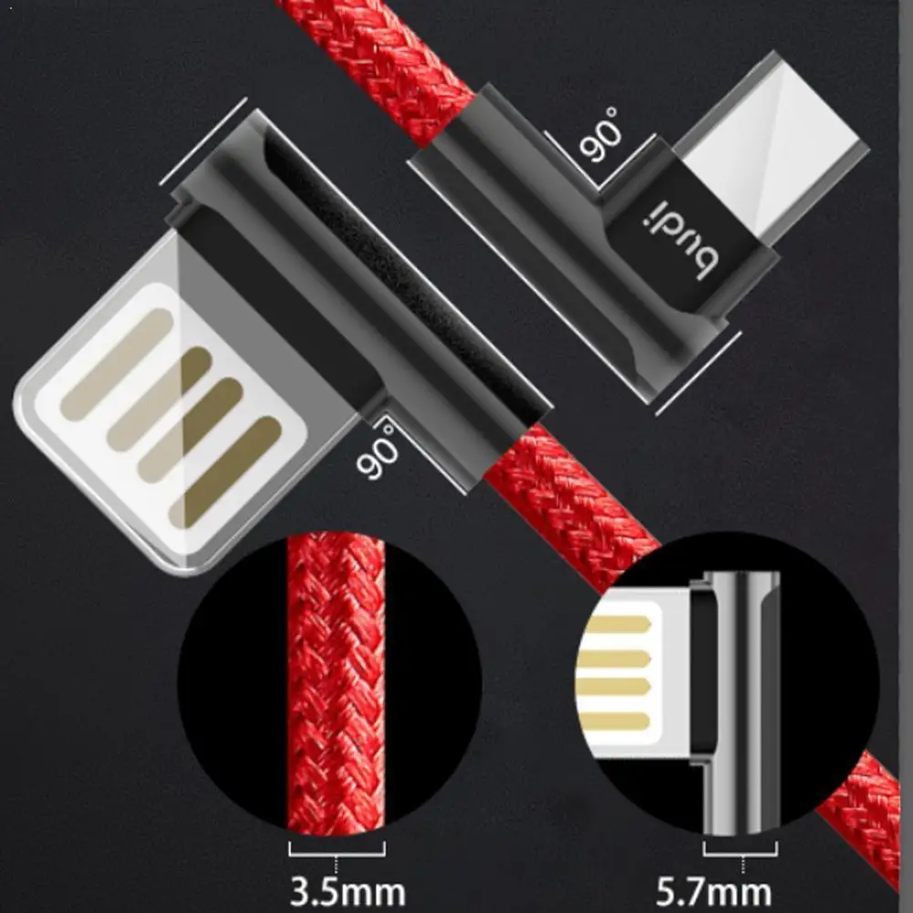 Usb-кабель BUDI Type-C для Samsung S10 S9 провод быстрой зарядки Huawei зарядный кабель P30 Xiaomi USB 3.