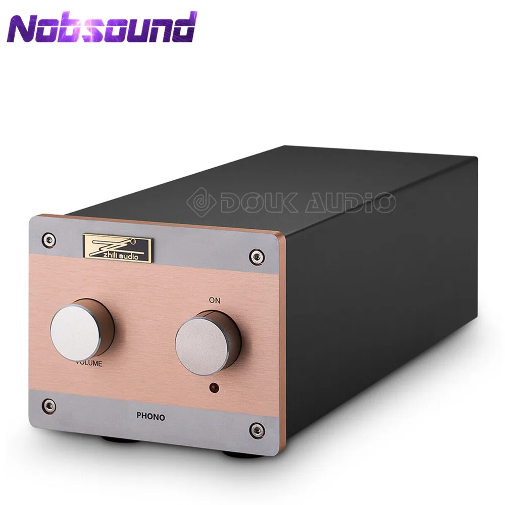 Nobsound EAR834 мм (движущийся магнит)/MC (движущаяся катушка) RIAA JJ 12AX7 тюбик Phono Stage