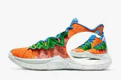 Классические мужские баскетбольные кроссовки Kyrie 5 из желтой губки розового