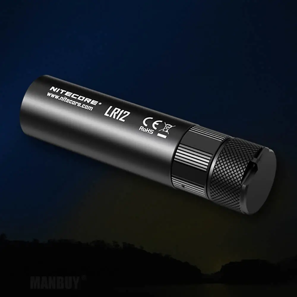 NITECORE LR12 CREE XP L HD V6 светодиодный 1000 люмен выдвижной диффузор позволяет 2 в 1 дизайн