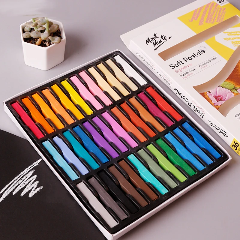 

Набор мелков для сухой живописи 12/36 цветов, детская художественная живопись, цветные мелки, ручная роспись, пастельные мелки