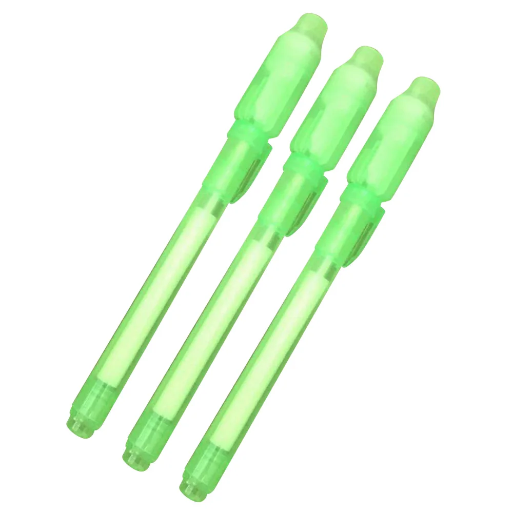 Ручка-маркер детская с УФ светильник 3 шт. невидимые Исчезающие чернила маркеры