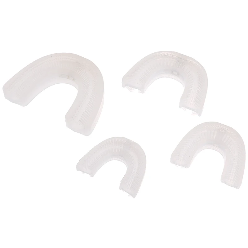 360 U Shape Silicone Replacement Smart Automatic Ultrasonic Toothbrush Head | Красота и здоровье