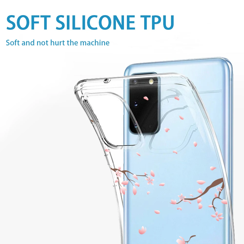 Чехол из мягкого ТПУ для Samsung Galaxy S10 S9 S8 S7 S20 Plus Ultra S10e A50 A51 A71 A70 A20 A10 A40 NOTE 10 Plus|Бамперы|